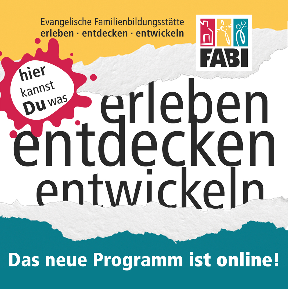 Öffnet die Seite 'Neues Programm online! "Hier kannst Du was... erleben, entdecken, entwickeln"'