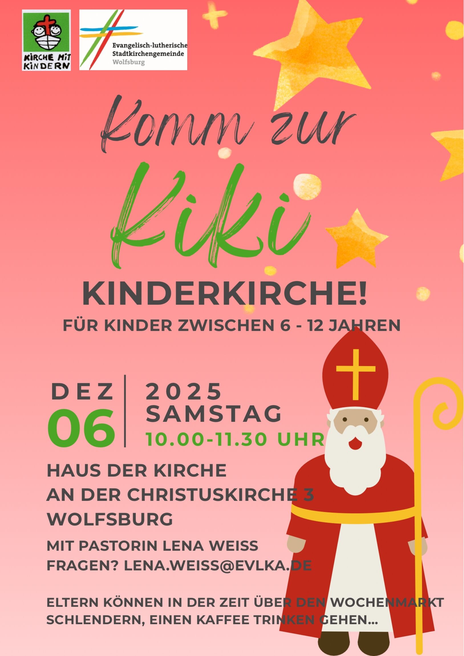 Öffnet die Seite 'Komm zur Kinderkirche'